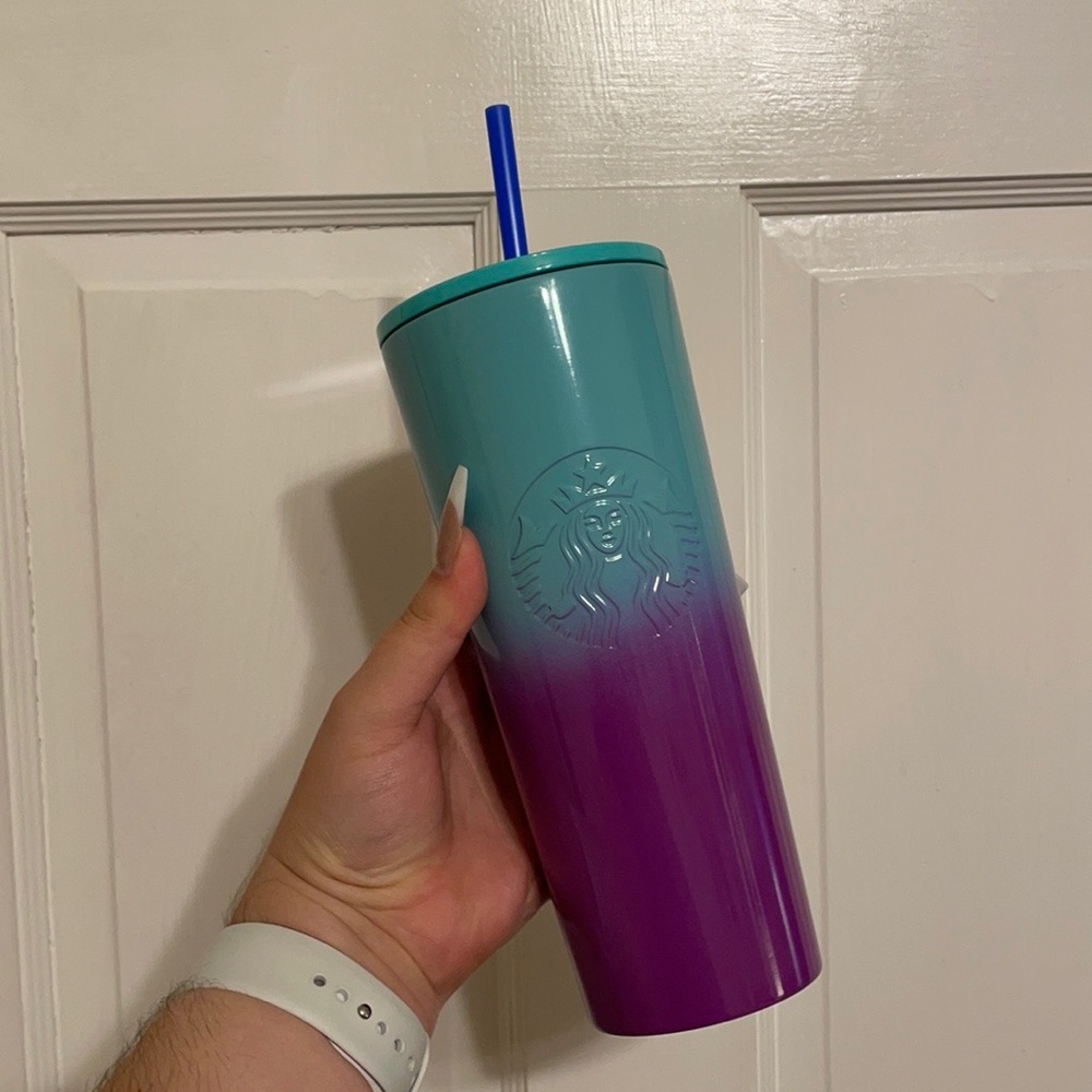 Starbucks Tri-Color Ombré!